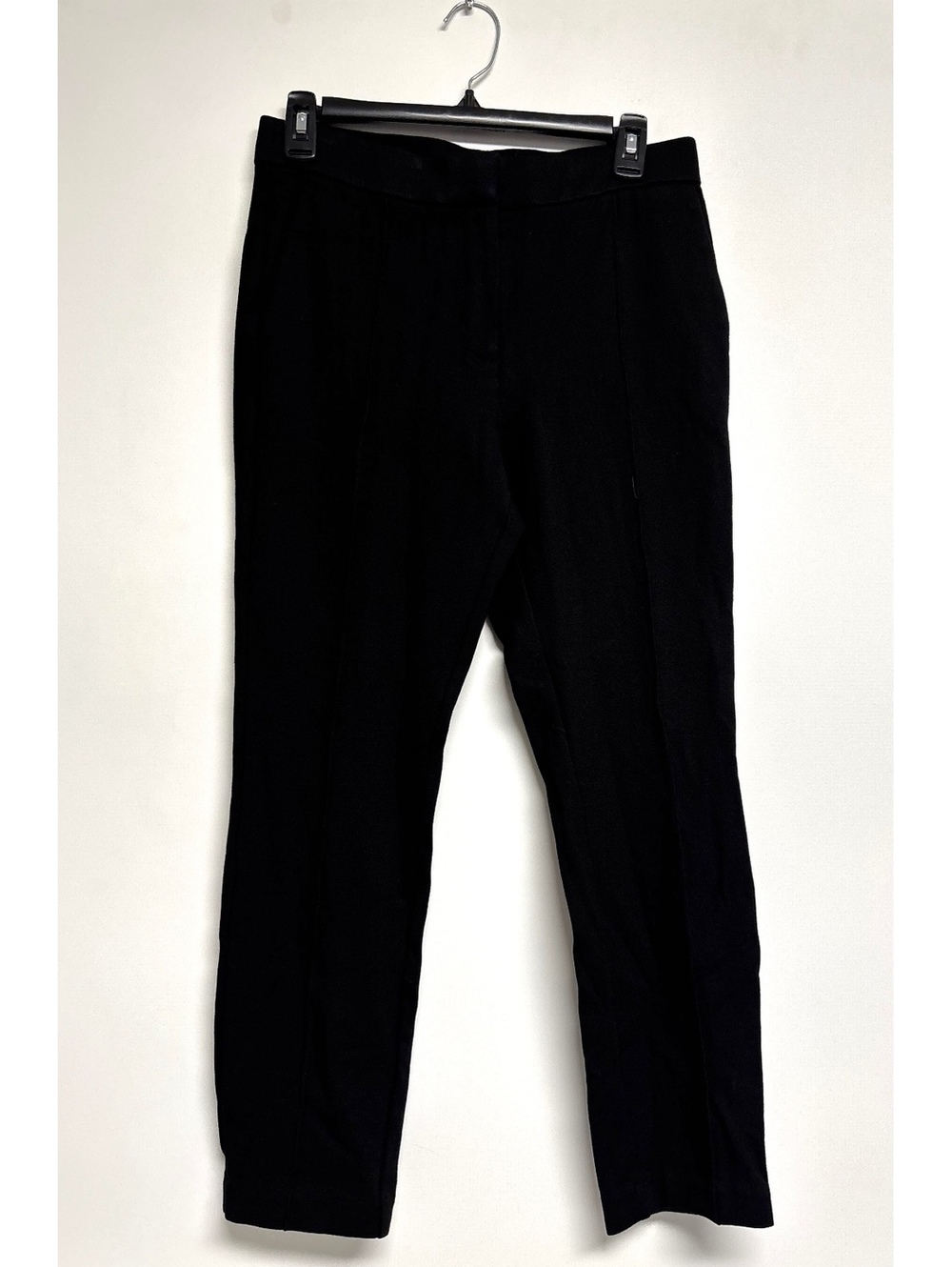 J.Crew Women’s 8 Black Italian Ponte Knit Slim Ankle Pants Mario Bellucci